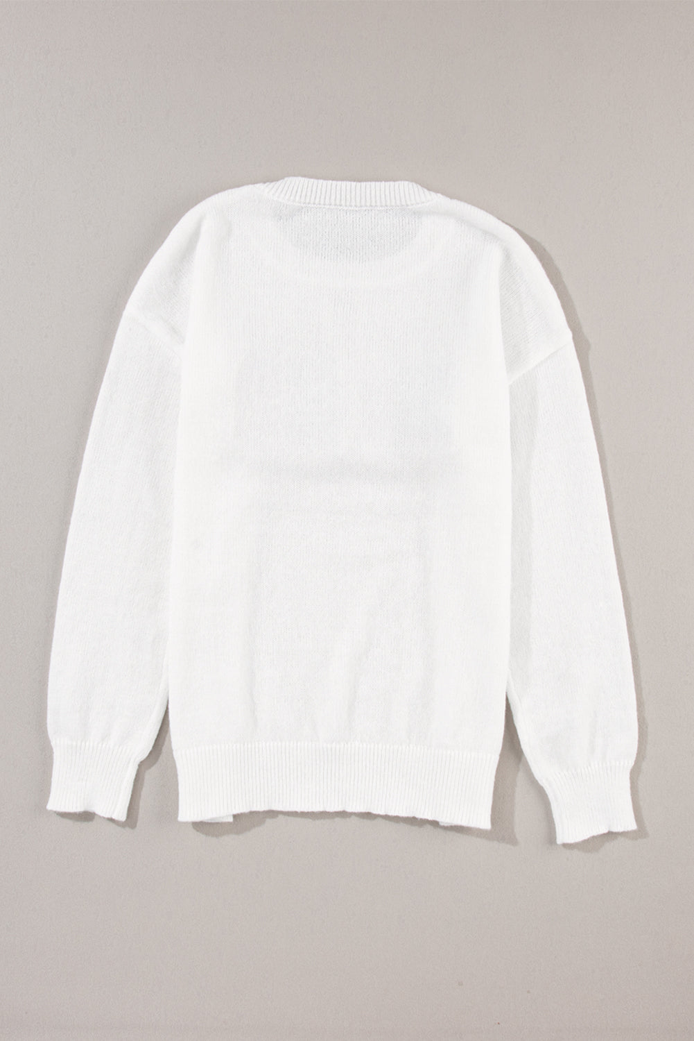 XOXO Heart Round Neck Sweater