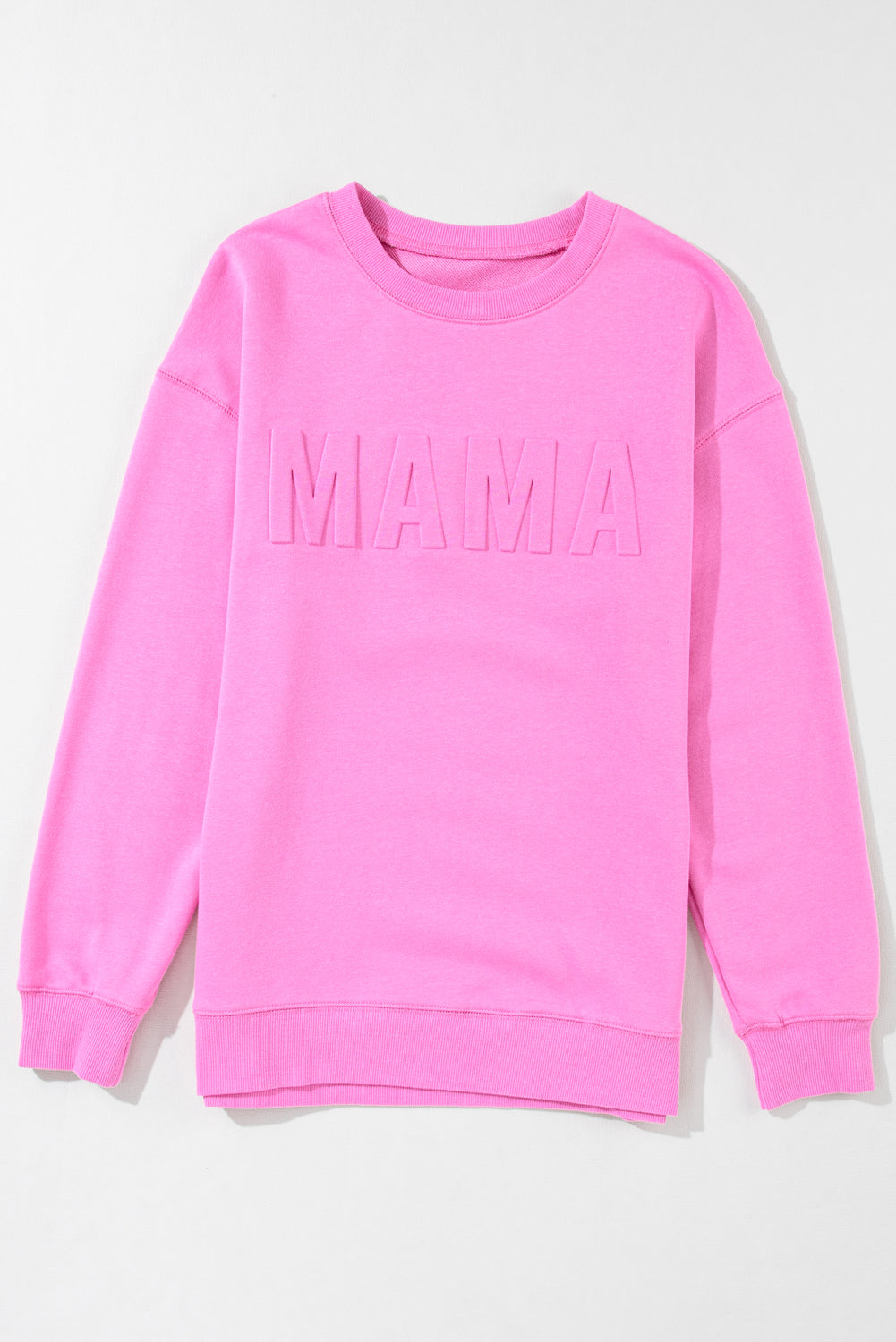 MAMA Embossed Crewneck Sweatshirt