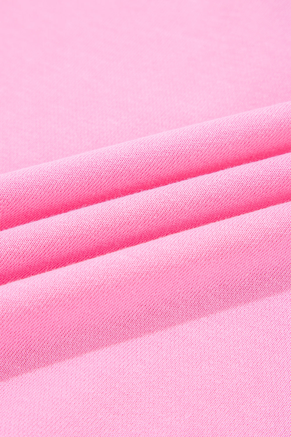 Plus Size Solid Ruffle Tiered Ribbed Crewneck Top