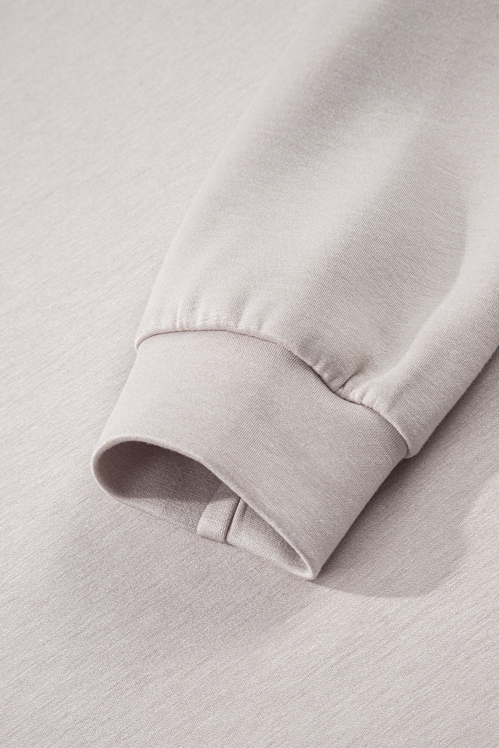 Solid Drop Shoulder Pullover and Mini Skirt Set