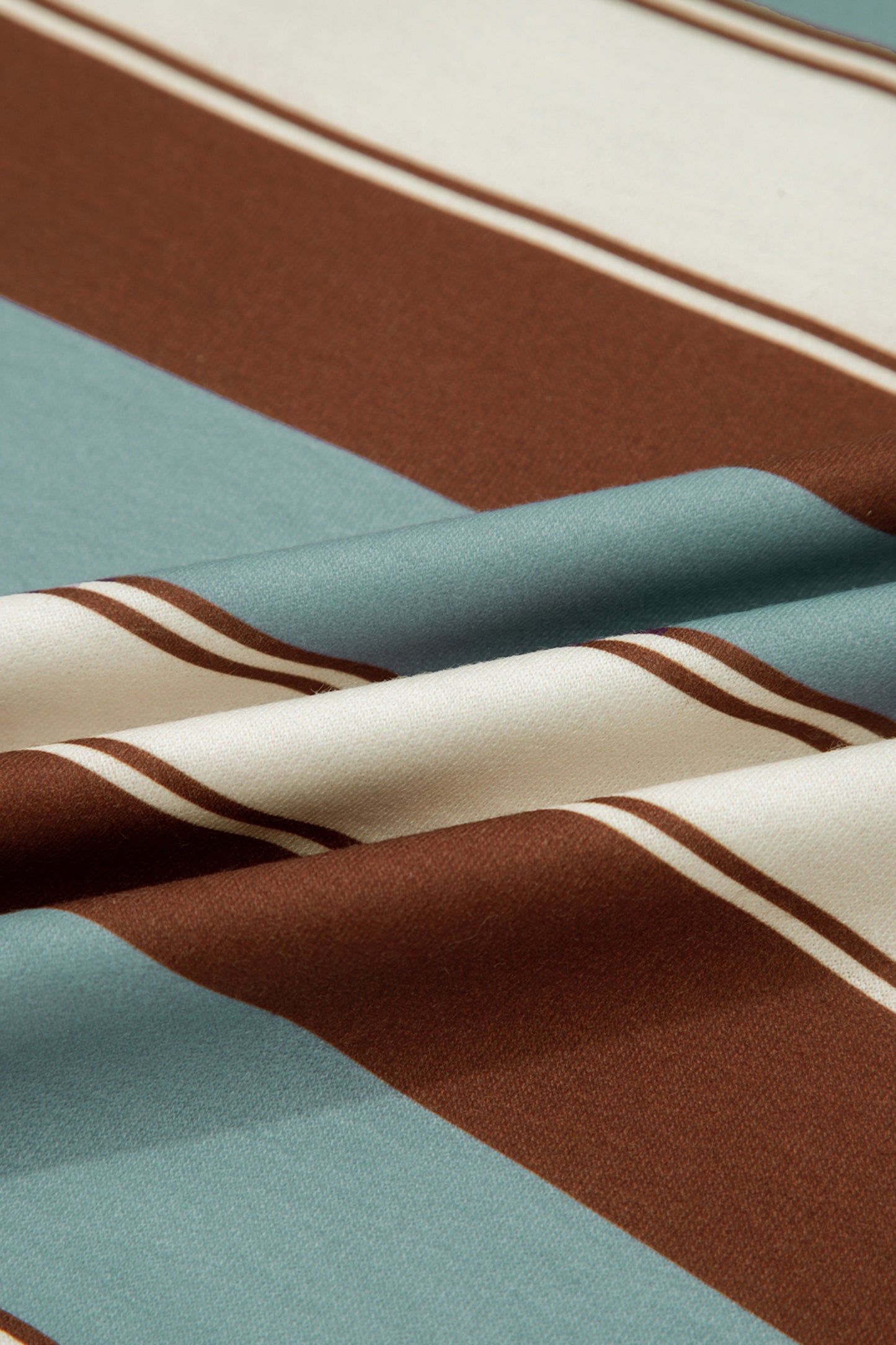 Stripe Polo Collar Tee and Patchwork Shorts Set