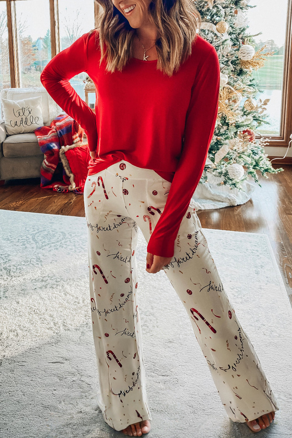 Christmas Top and Pants Set