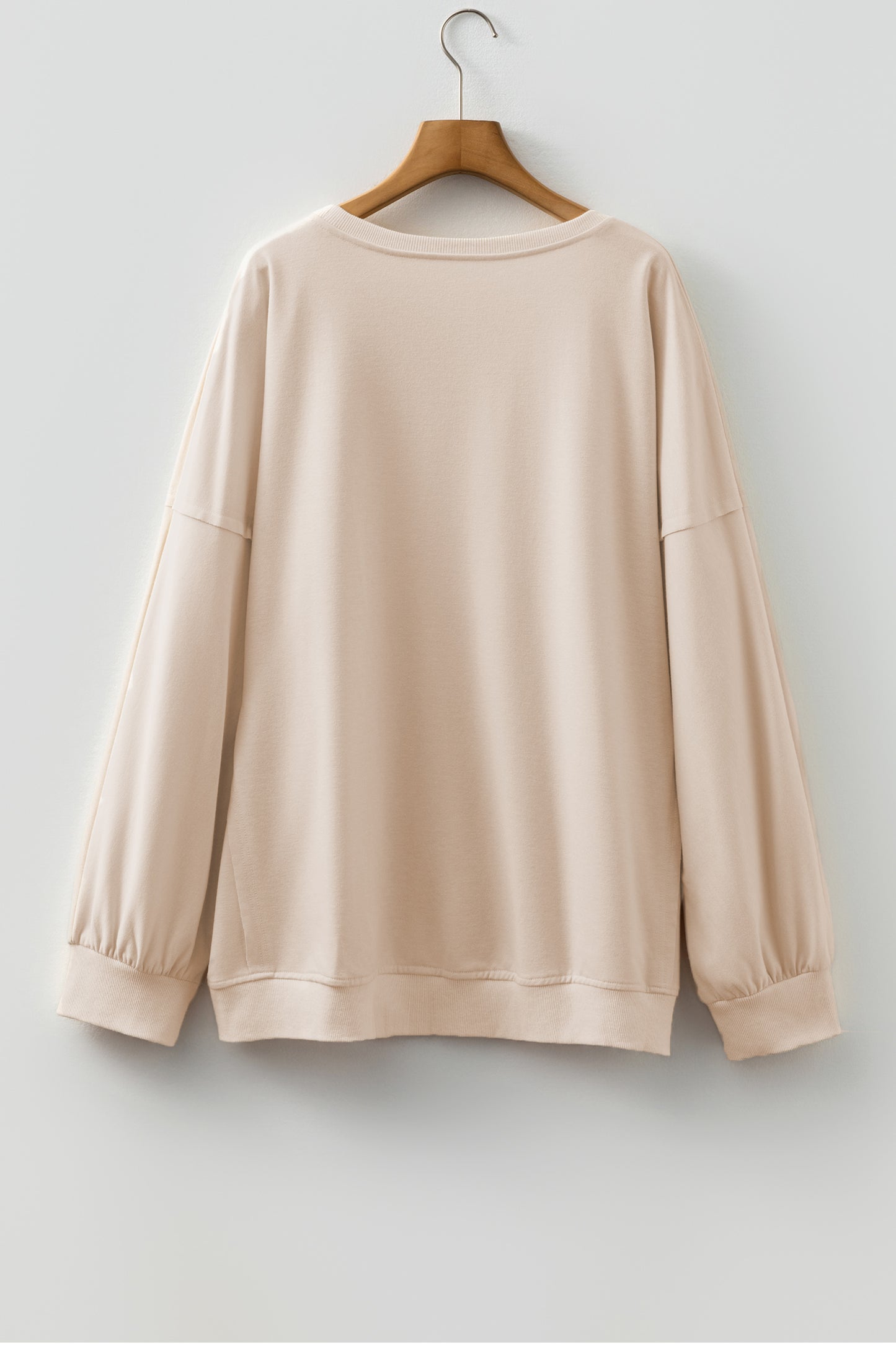 Plus Size Flower Patched Mineral Wash Top