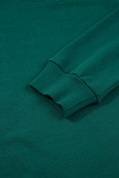 Solid Varsity Stripe Top and  Pants Set