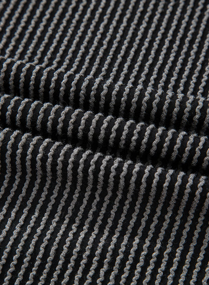 Corded Top and Ruffle Mini Skort Set