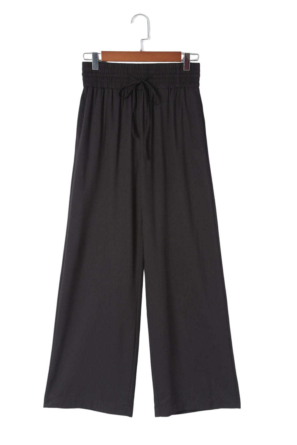 Drawstring Elastic Waist Pants