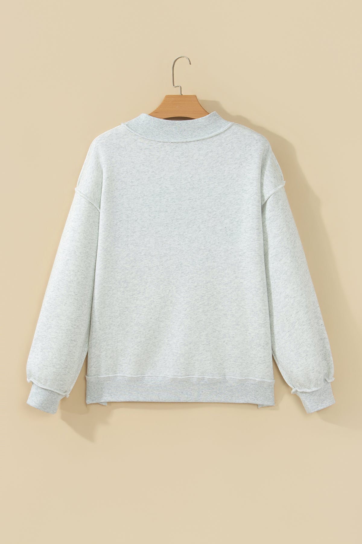 TEQUILA/HUNGOVER Reversible Mock Neck Sweatshirt