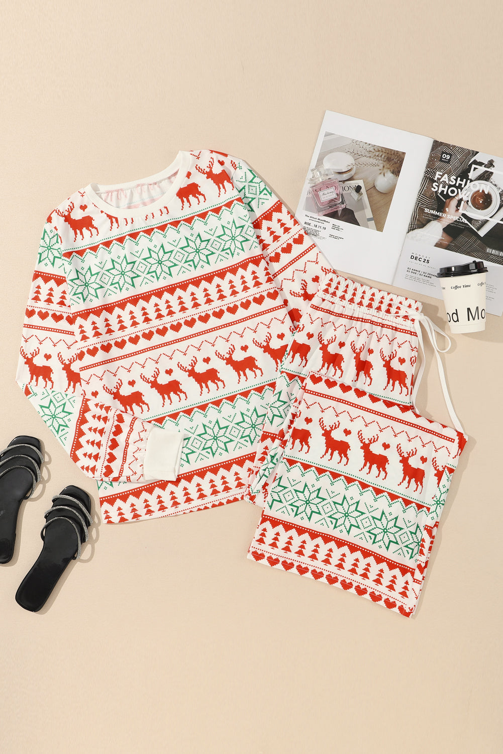 Christmas Pullover and Pants Set