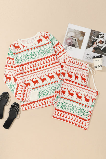 Christmas Pullover and Pants Set