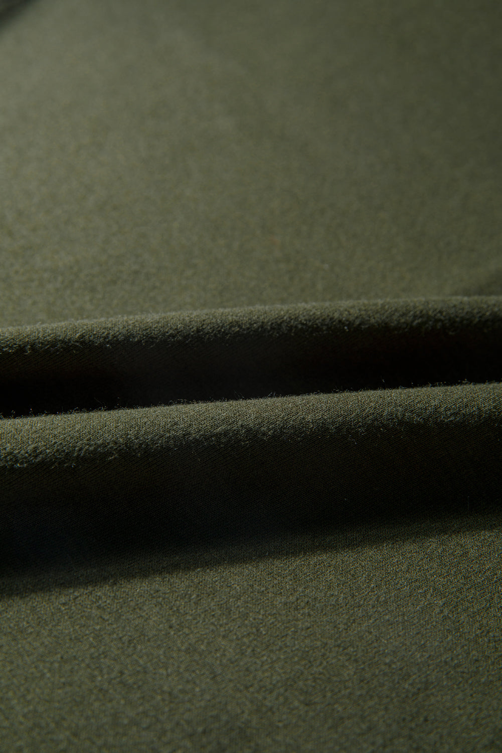 Solid Extended Cuff Long Sleeve Top