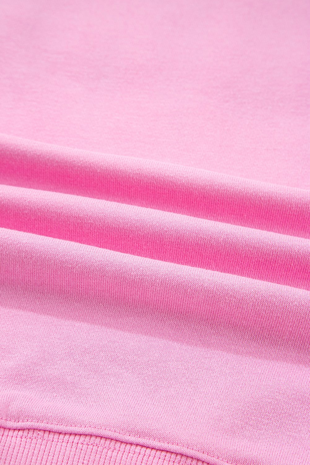 Valentine XOXO Sequin Bow Exposed Seam Sweatshirt