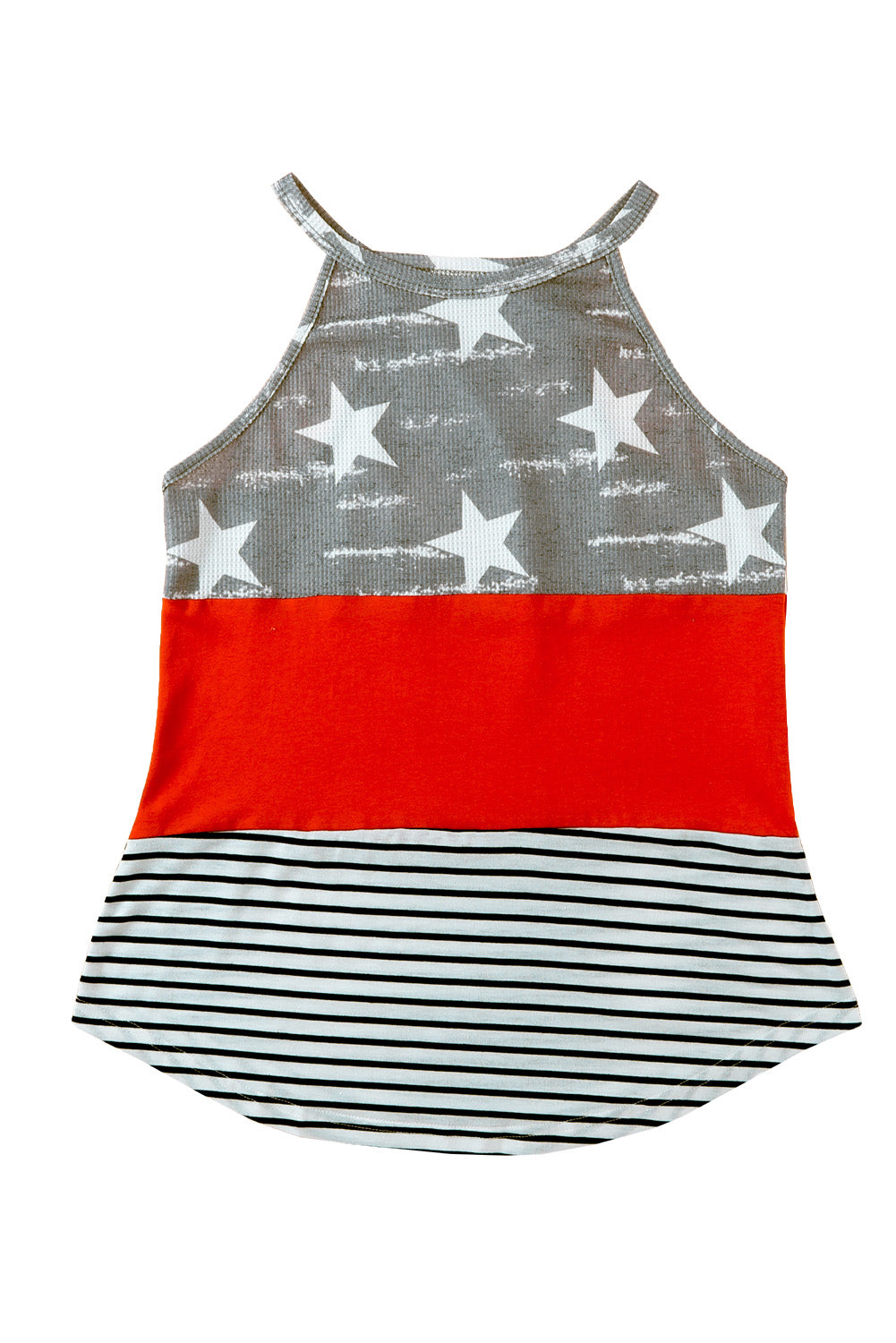 Stars and Stripes Colorblock Top