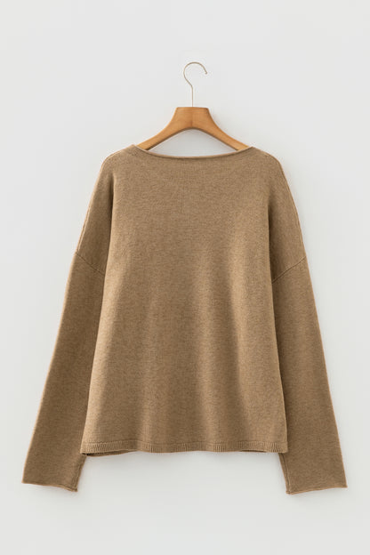 Frilled Lace Contrast Trim Buttoned Cardigan Sweater