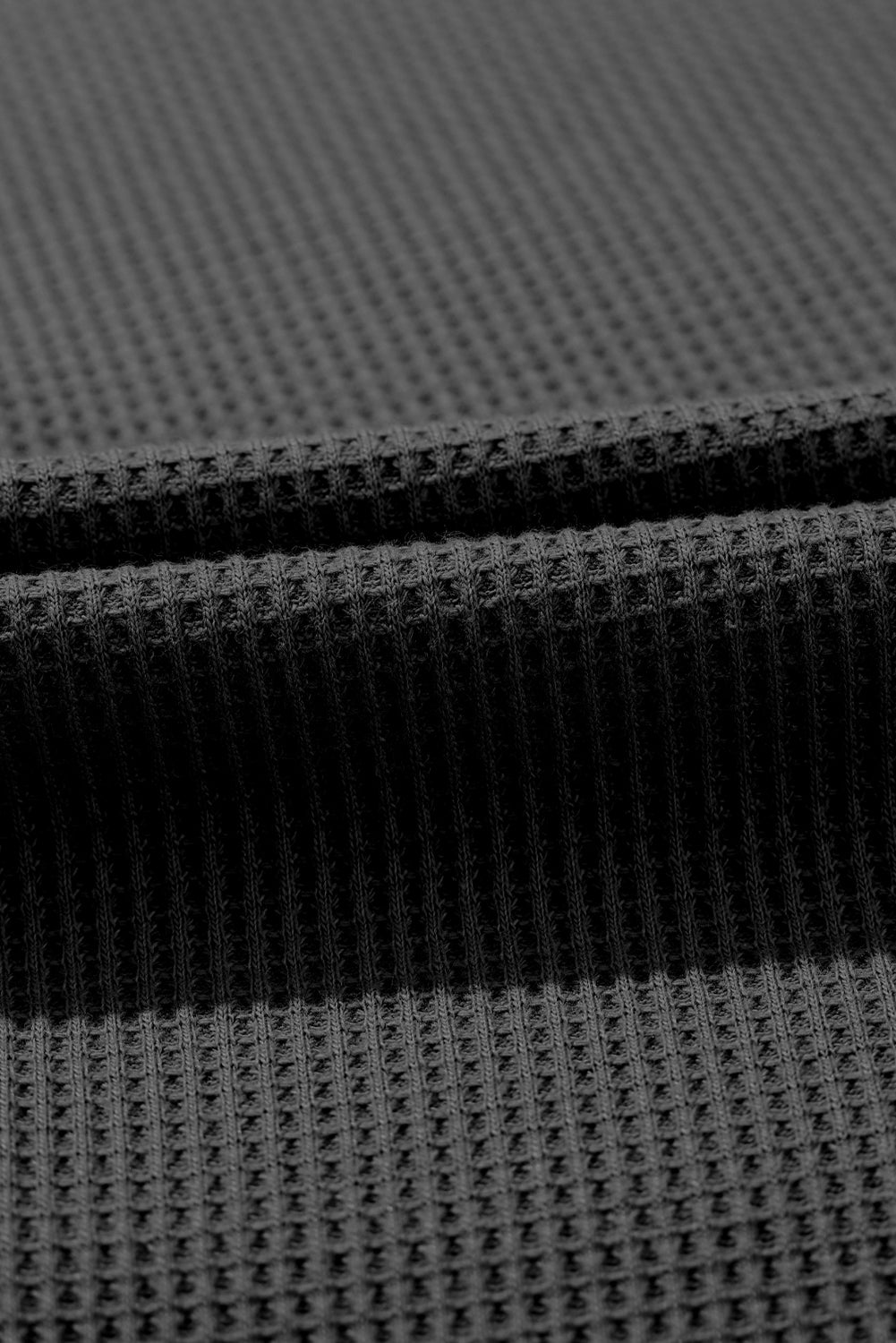 Waffle Buttoned Scoop Neck Sleeveless Romper