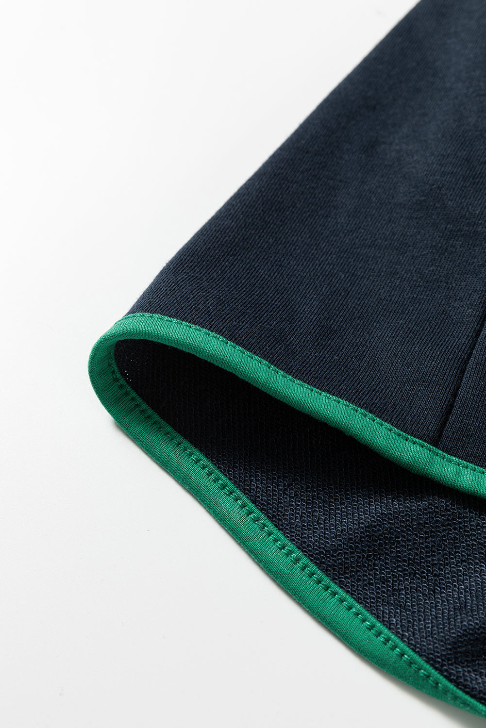 Colorblock Patchwork Pullover and Shorts Set