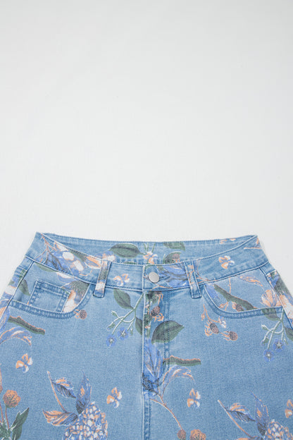 Retro Floral Shift Jeans