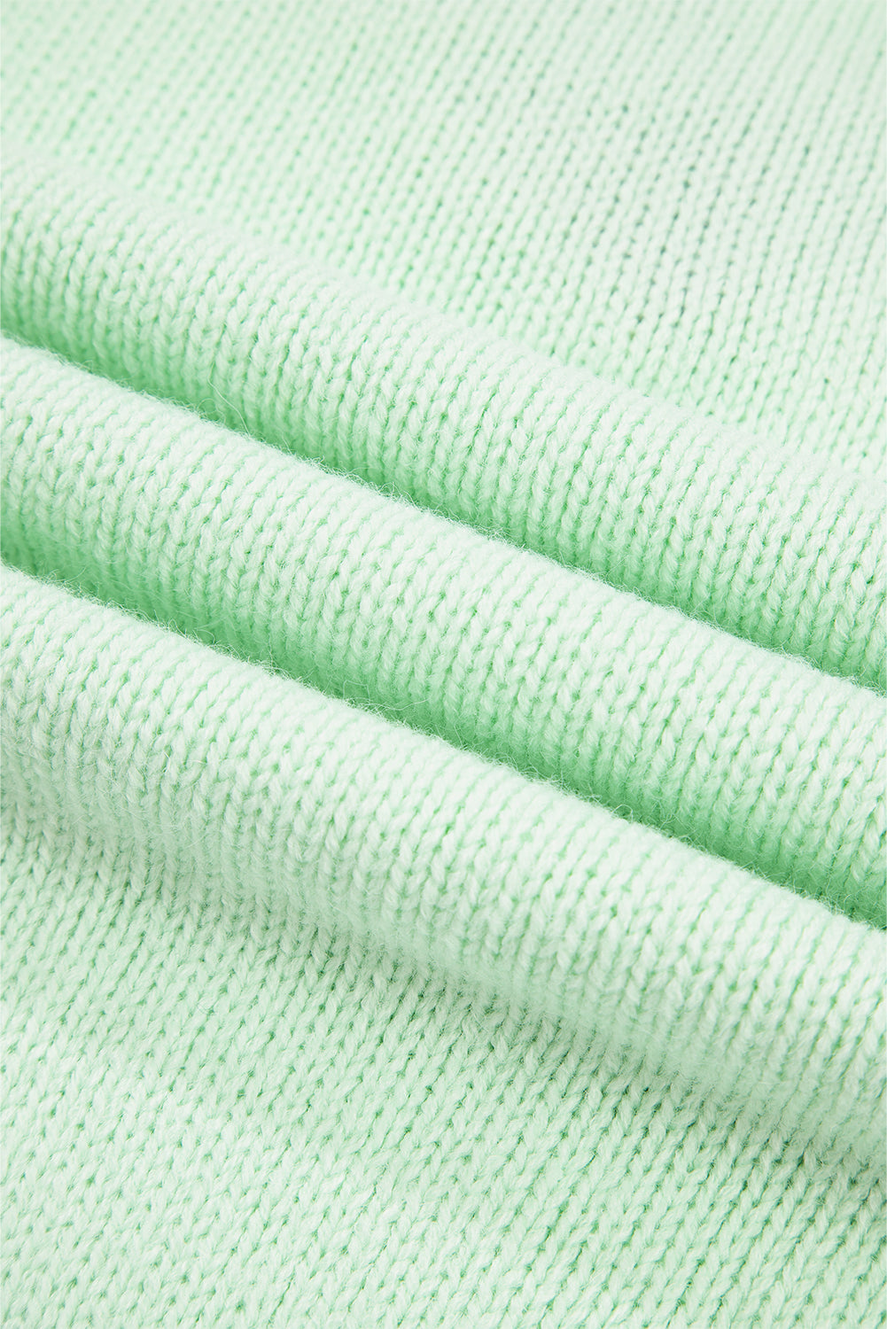 Colorblock Stitched V-Neck Drop Shoulder Sweater