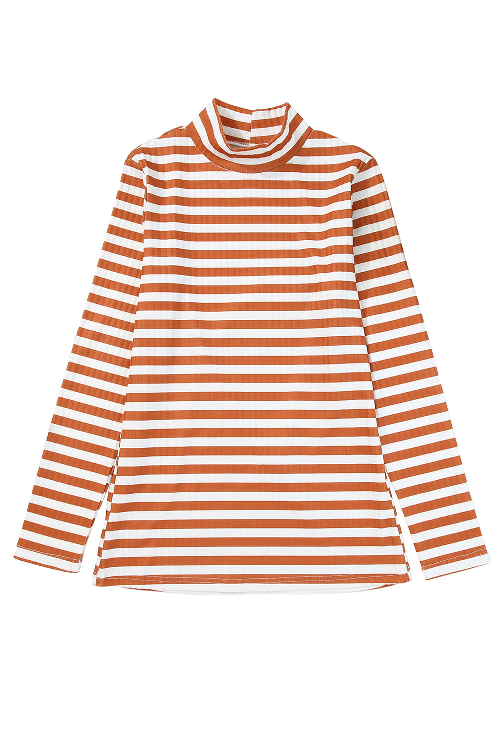 Stripe Ribbed Long Sleeve Tee