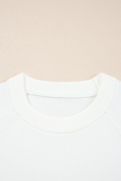 MERRY Christmas Raglan Sleeve Sweater