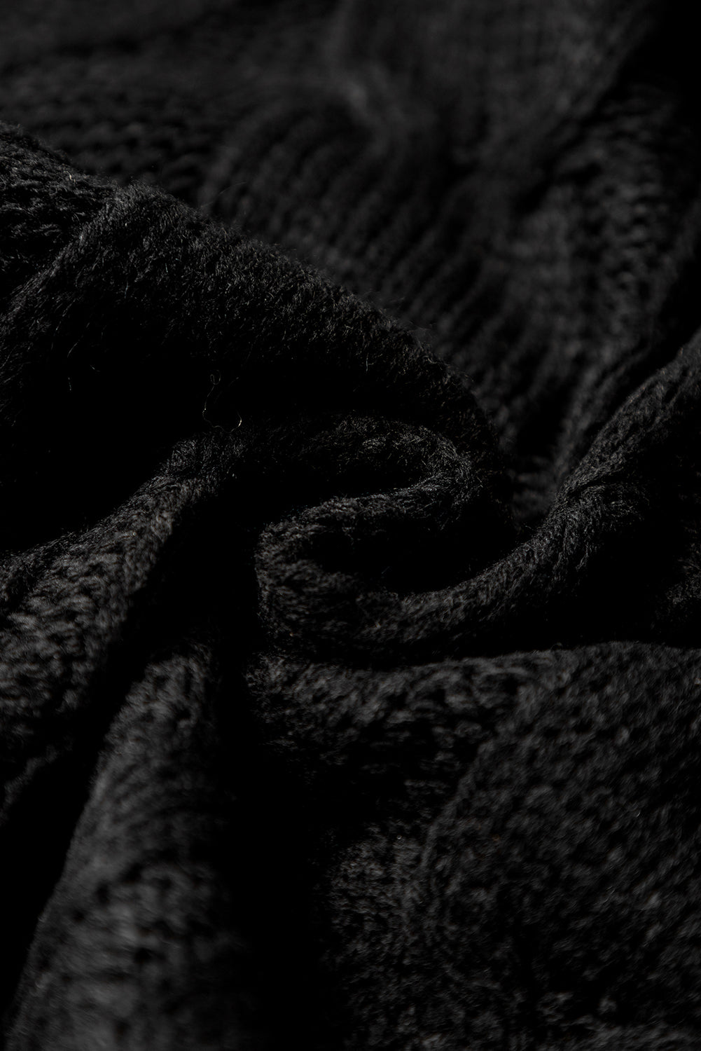 Colorblock Satin Bow Cable Knit Short Sleeve Sweater