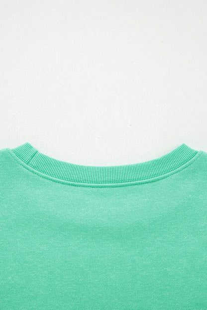 Halloween Ghost Embroidered Sweatshirt