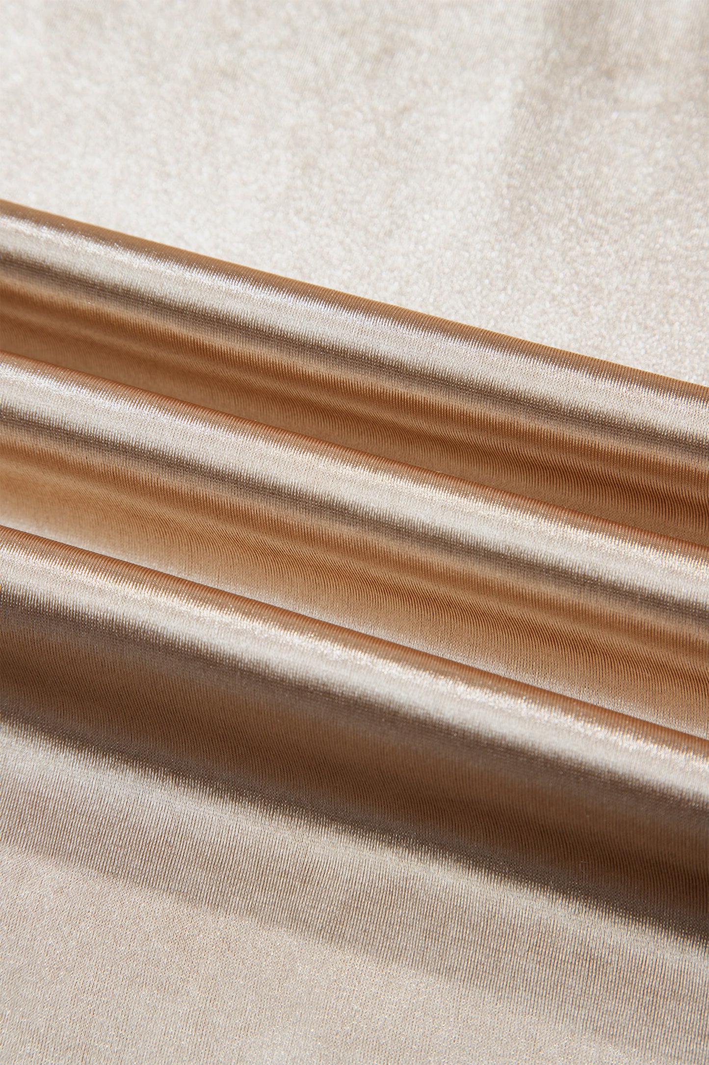 Metallic Round Neck Tank Top