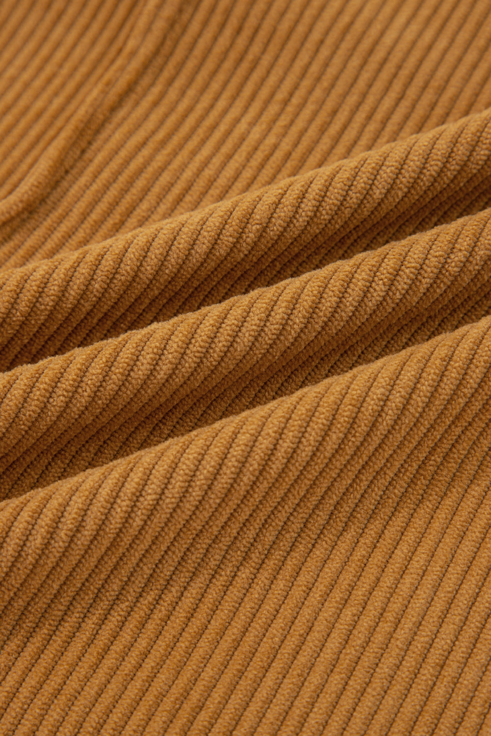 Solid Corduroy Sleeveless Pocketed Mini Dress