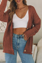 Vintage Chunky Button Oversized Cardigan