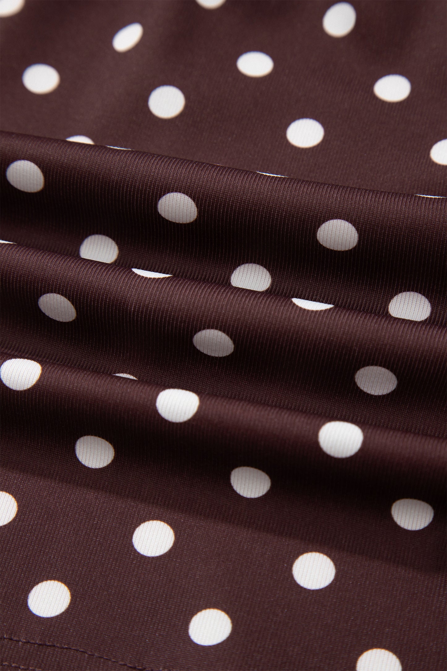 Polka Dot Halter Tank & Elastic Shorts Set