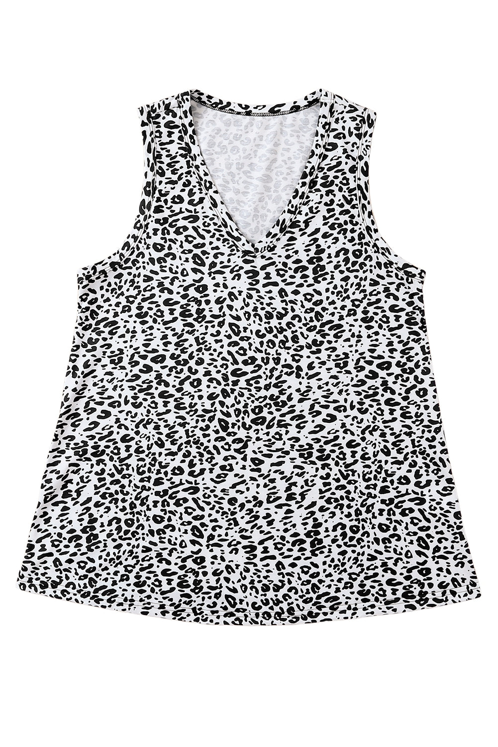 Leopard V-Neck Tank Top