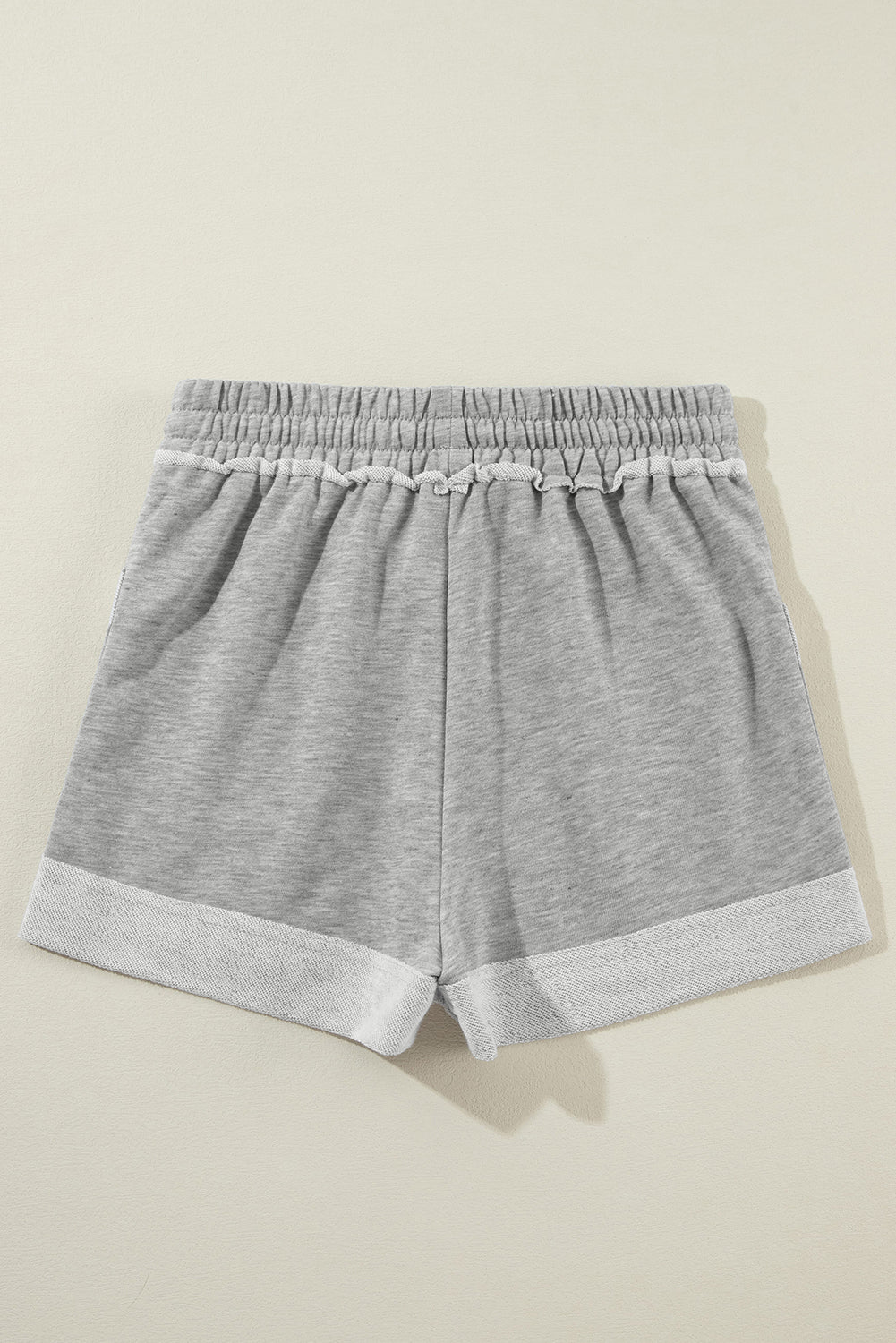 Pocketed Drawstring Waist Shorts