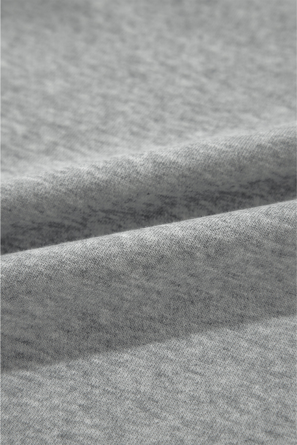 Solid Drop Shoulder Crewneck Pullover Sweatshirt