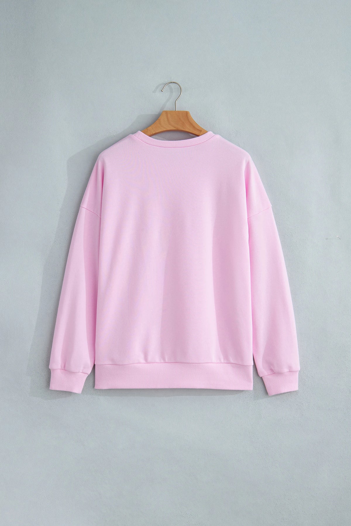Plus Size JESUS SAVES Floral Gingham Star Patchwork Sweatshirt