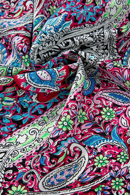 Paisley Open Front Kimono