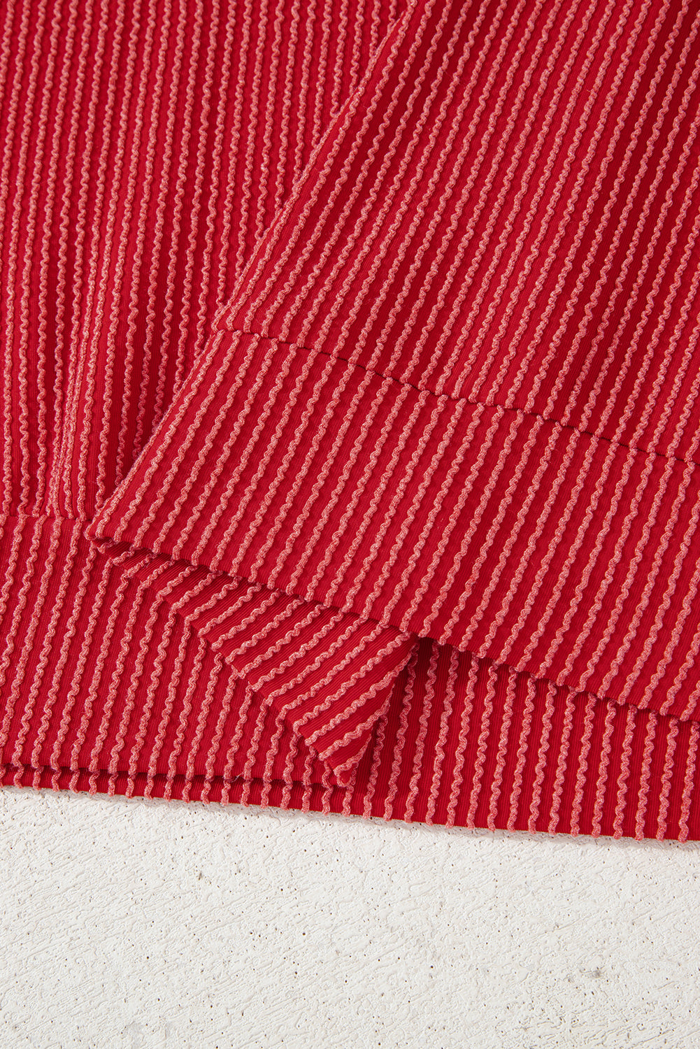 Plus Size Christmas MERRY Corded Knit Top