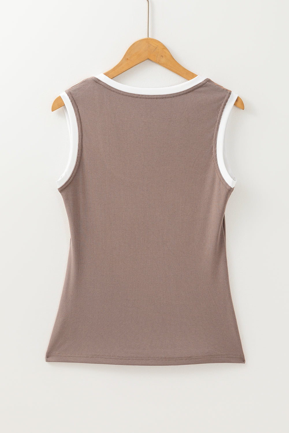 Colorblock Scoop Neck Tank Top