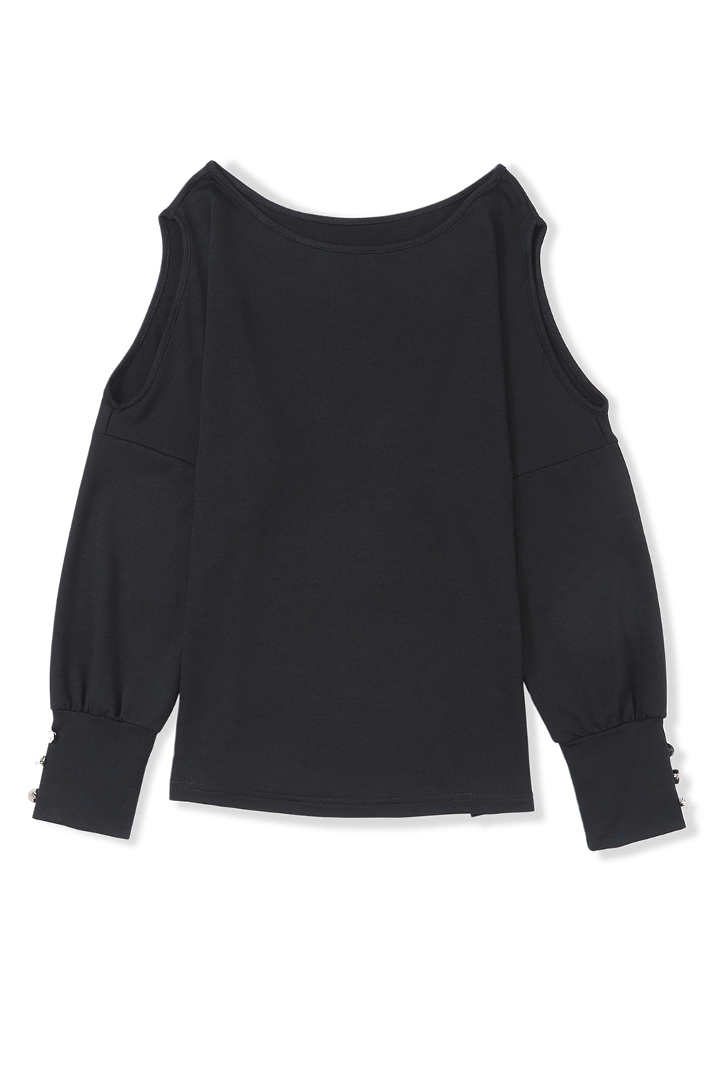 Cold Shoulder Long Sleeve Top