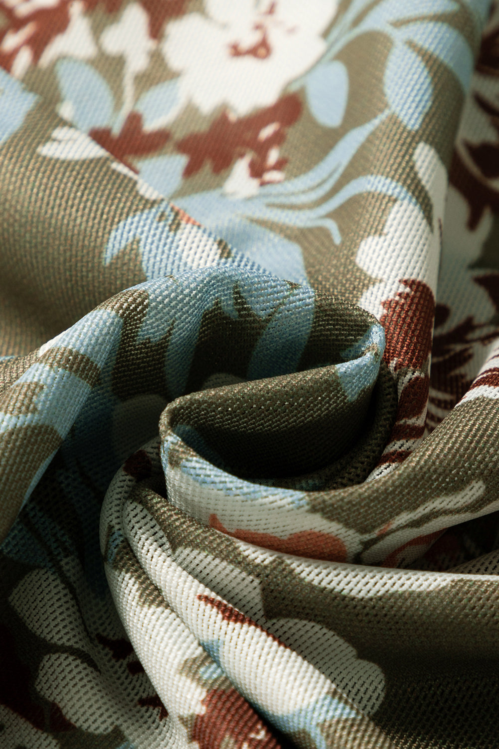 Floral Mesh Long Sleeve Top