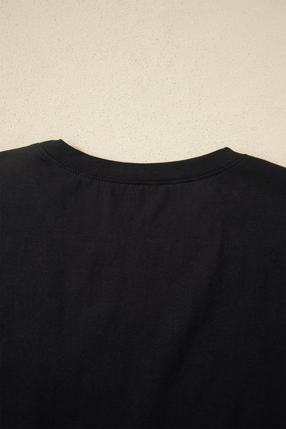 Varsity Stripe Crew Neck Short Sleeve T-Shirt