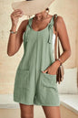 Adjustable Straps Pocketed Romper