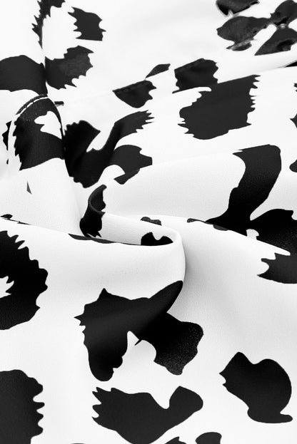 Leopard High Waist Athletic Shorts