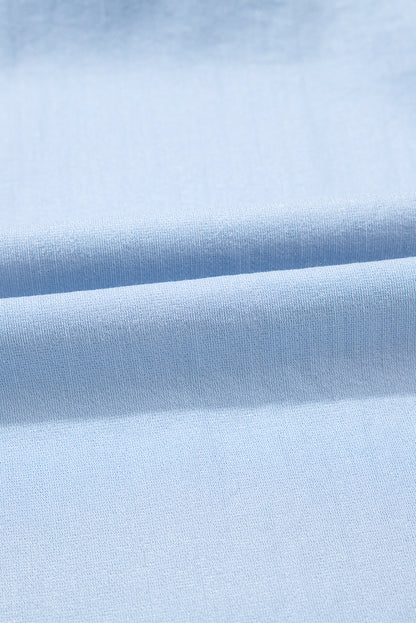 Floral Embroidered Puff Sleeve Blouse