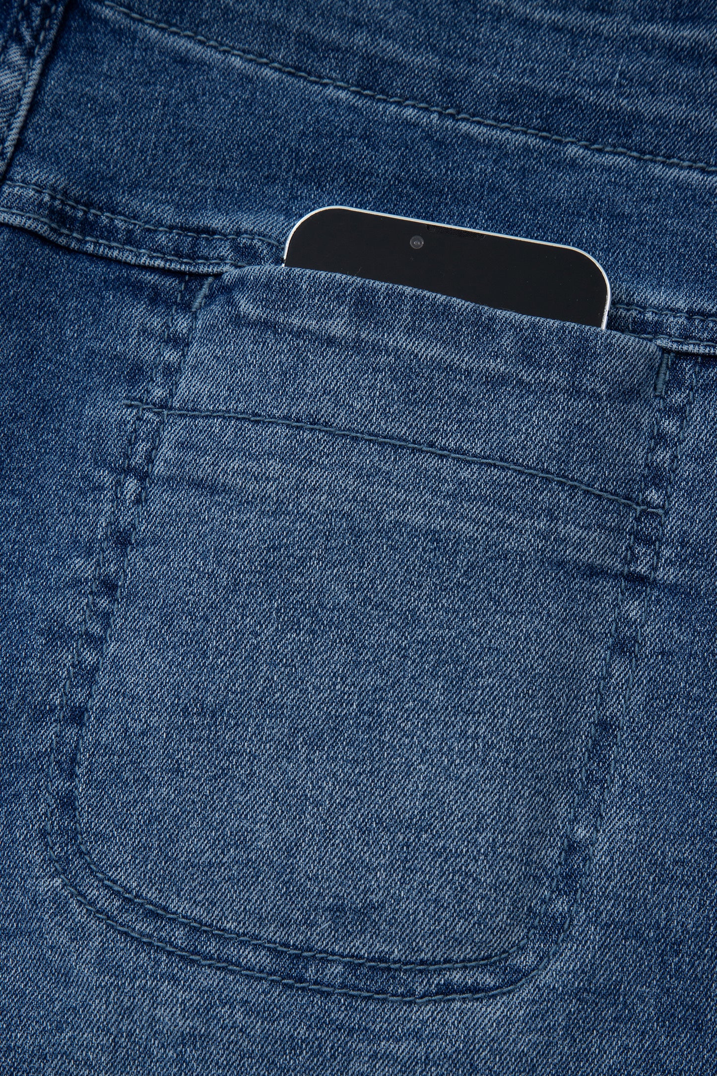Denim Wrapped Tie Waist Skort