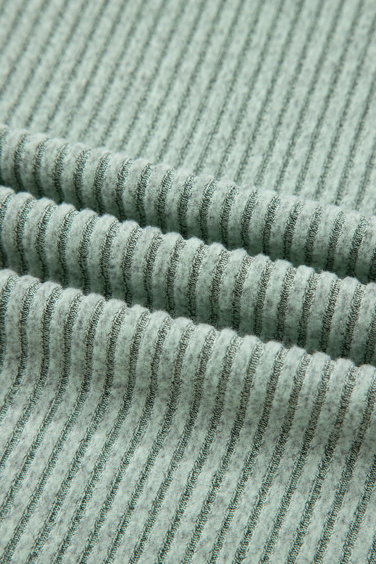 Ribbed Knit Long Sleeve Top and Leggings Set