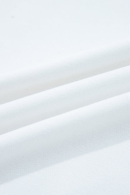 Varsity Stripe Drop Shoulder Oversized Sweatshirt