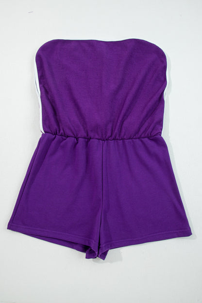 Varsity Stripe Pullover and Mini Skirt Set