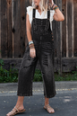 Denim Distressed Bib Pocket Overall