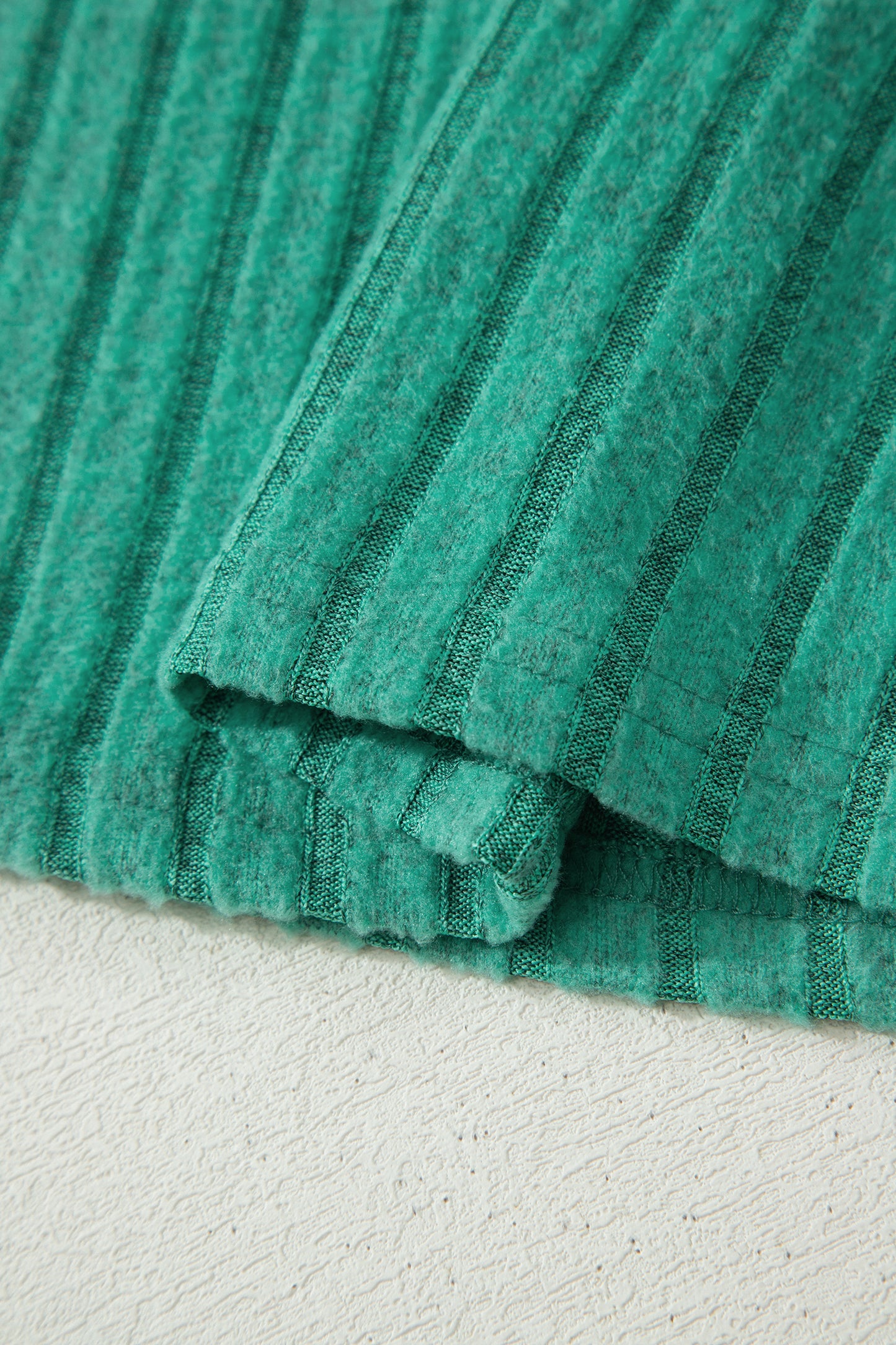 Solid Ribbed Knit Mineral Wash Tank Top