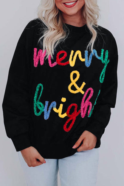 Merry & Bright Tinsel Sweater