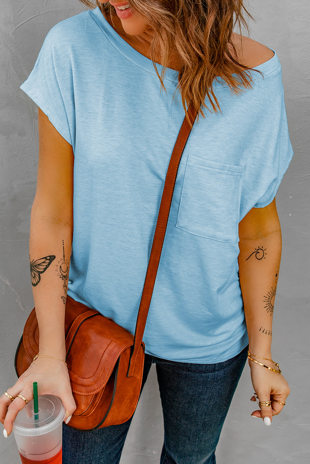 Short Sleeve Pocketed Tee